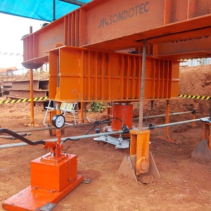 Obra Residencial Riviera do Lago (Cert Construtora) - Articulação (Garfo) do Tirante no Perfil