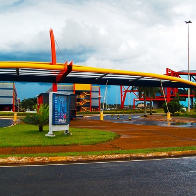 Portico na Entrada - Unitri